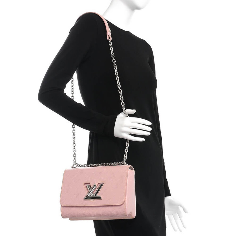 Louis Vuitton Epi Leather Twist M50282 Rose Ballerine-1