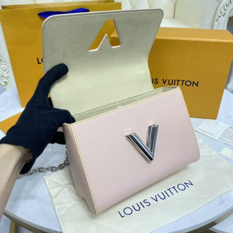 Louis Vuitton Epi Leather Twist M50282 Rose Ballerine-13