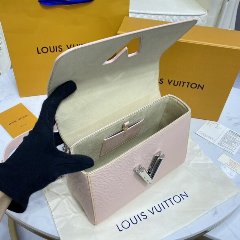 Louis Vuitton Epi Leather Twist M50282 Rose Ballerine-14