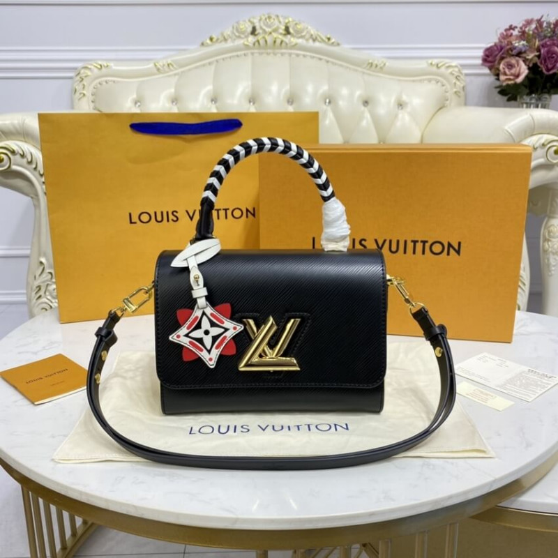 Louis Vuitton Epi Leather Crafty Twist MM M56780 Negro-3