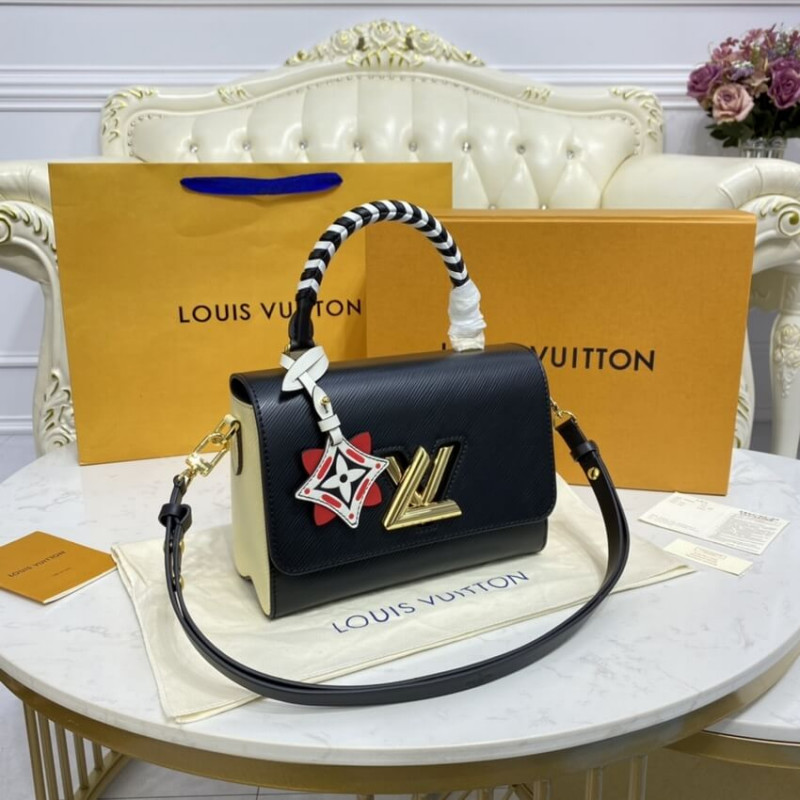 Louis Vuitton Epi Leather Crafty Twist MM M56780 Negro-4