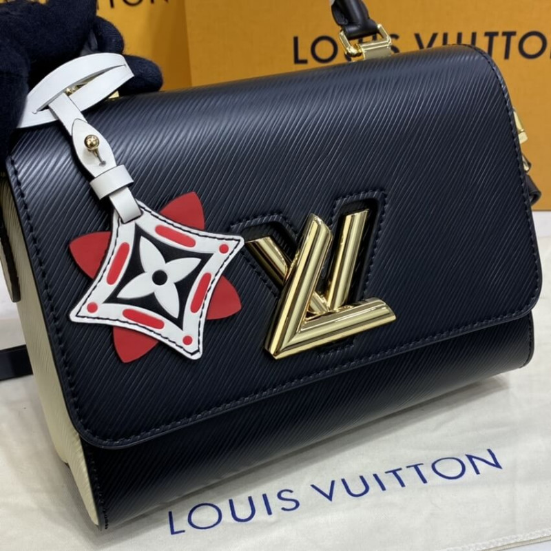 Louis Vuitton Epi Leather Crafty Twist MM M56780 Negro-7