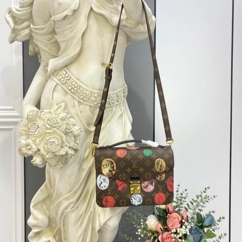 Louis Vuitton Monogram Cameo impreso Pochette Metis M59257-1