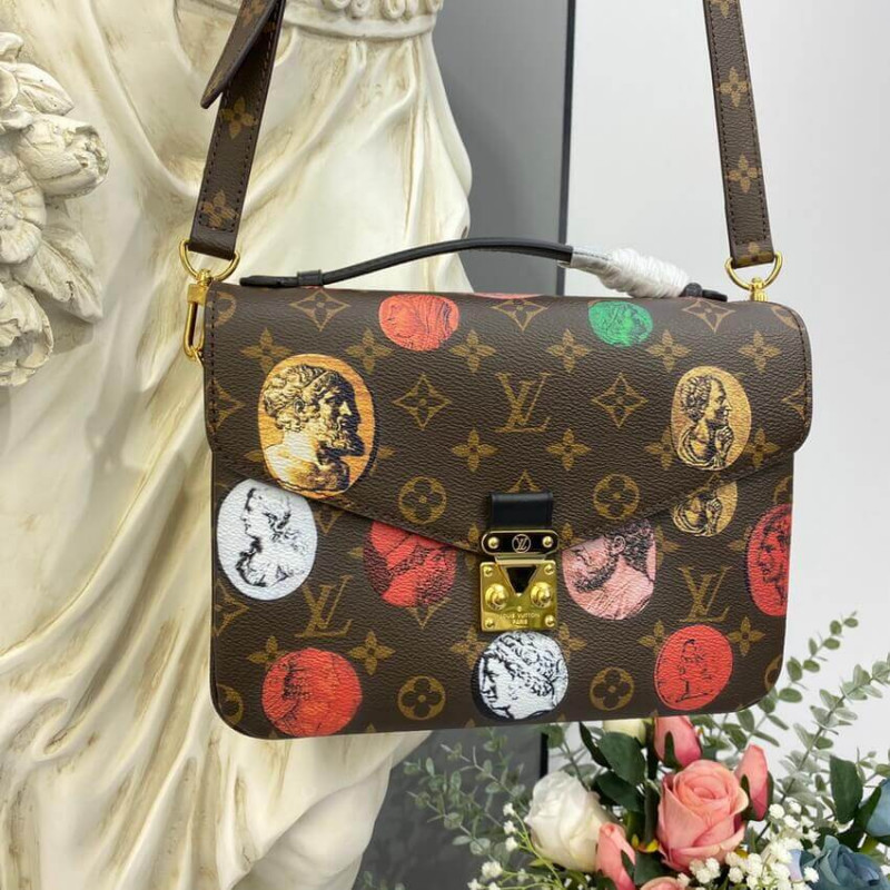 Louis Vuitton Monogram Cameo impreso Pochette Metis M59257-2