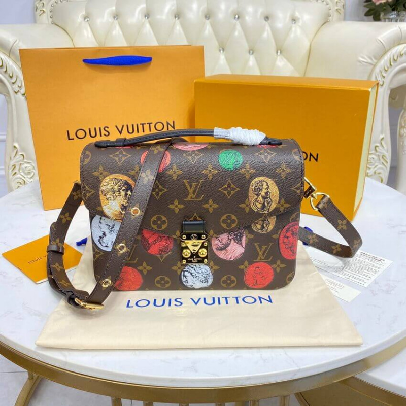 Louis Vuitton Monogram Cameo impreso Pochette Metis M59257-3