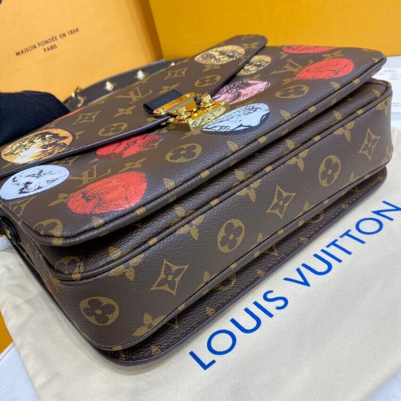 Louis Vuitton Monogram Cameo impreso Pochette Metis M59257-6