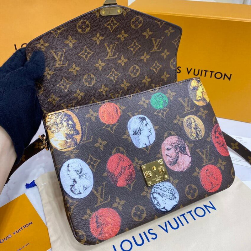 Louis Vuitton Monogram Cameo impreso Pochette Metis M59257-14