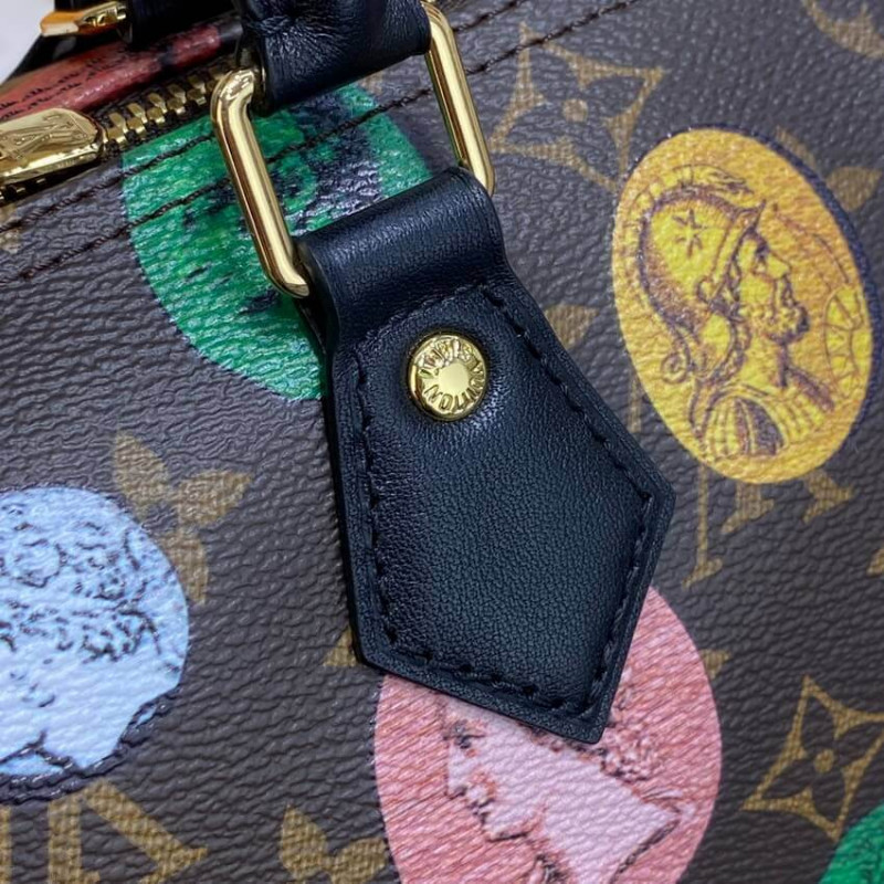 Louis Vuitton Monogram Cameo impreso Speedy Bandouliere 25 M45910-10