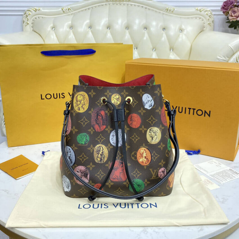 Louis Vuitton Monogram Cameo impreso Neonoe MM M45956-4