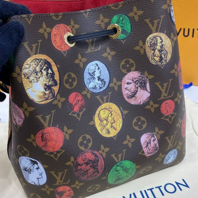 Louis Vuitton Monogram Cameo impreso Neonoe MM M45956-8