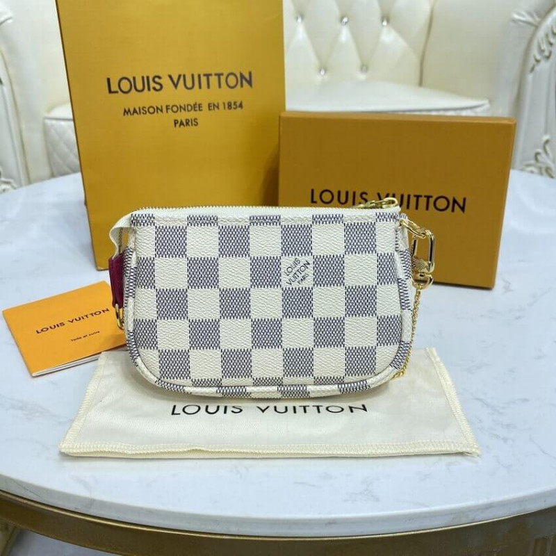 Louis Vuitton Damier Azur Mini Pochette AccessOires N60487-5
