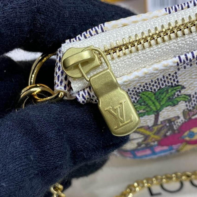 Louis Vuitton Damier Azur Mini Pochette AccessOires N60487-8