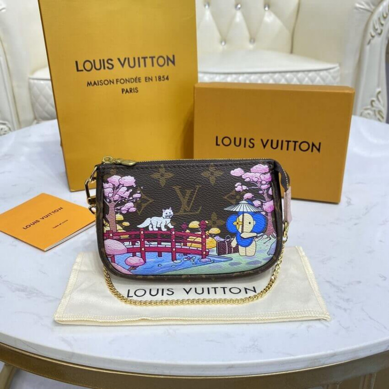 Louis Vuitton Monogram Canvas Mini Pochette AccessOires M45905-3
