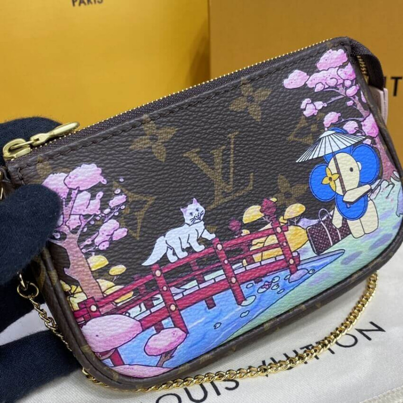 Louis Vuitton Monogram Canvas Mini Pochette AccessOires M45905-7
