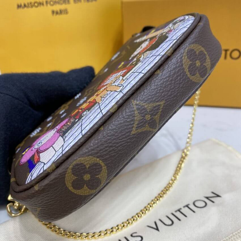 Louis Vuitton Monogram Canvas Mini Pochette AccessOires M80863-6