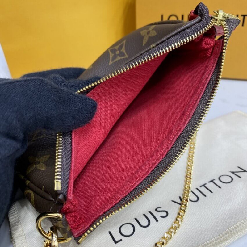 Louis Vuitton Monogram Canvas Mini Pochette AccessOires M80863-11
