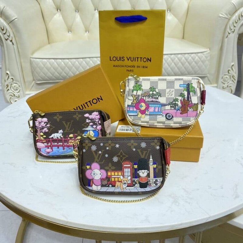 Louis Vuitton Monogram Canvas Mini Pochette AccessOires M80863-12