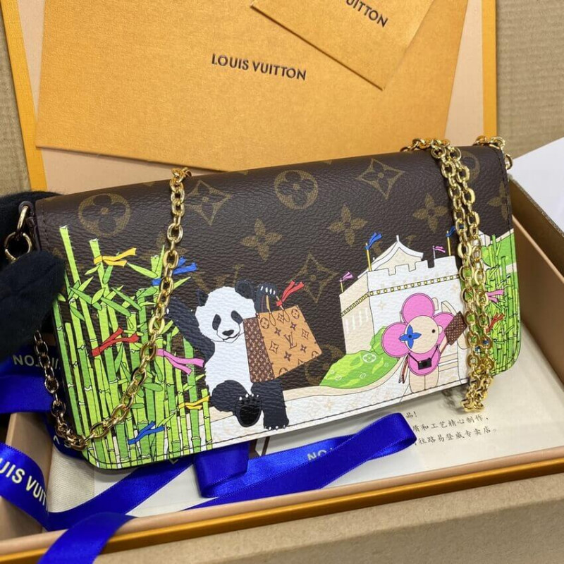 Louis Vuitton Monogram Canvas Pochette Felicie M80992-4