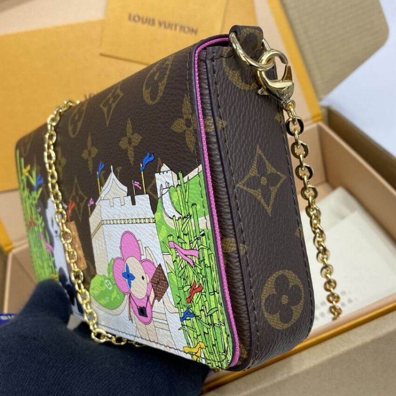 Louis Vuitton Monogram Canvas Pochette Felicie M80992-6
