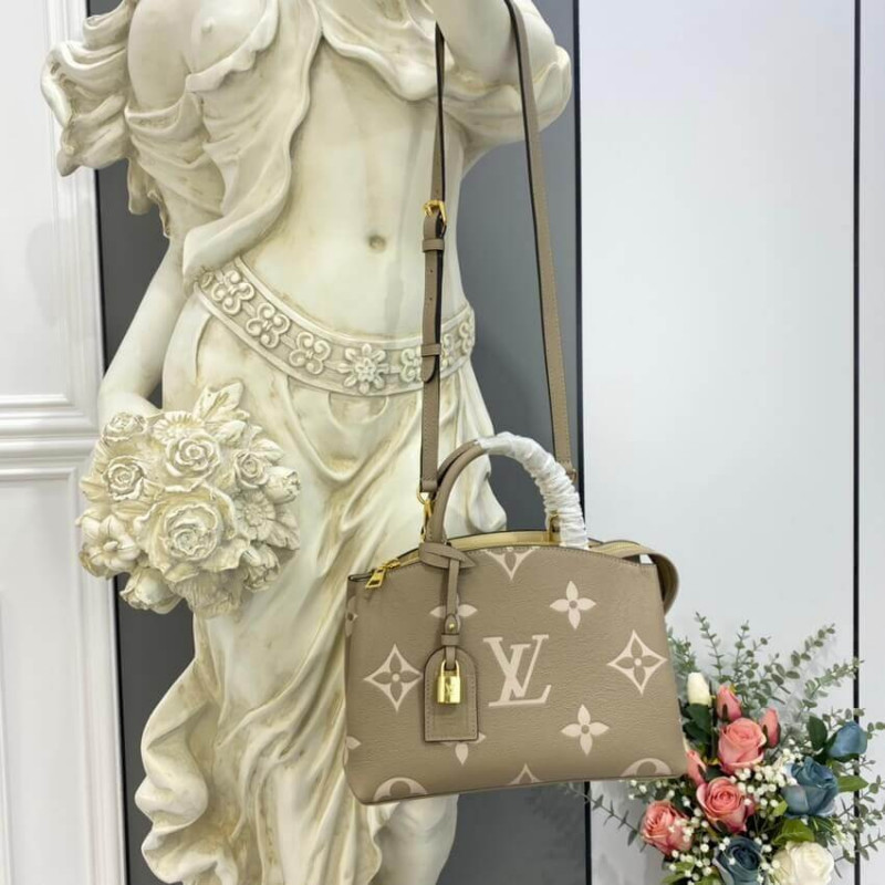 Louis Vuitton Bicolor Monogram Empreinte Leather Petit Palais M58914-2