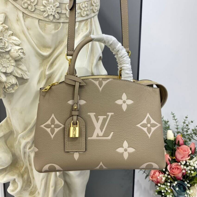 Louis Vuitton Bicolor Monogram Empreinte Leather Petit Palais M58914-3