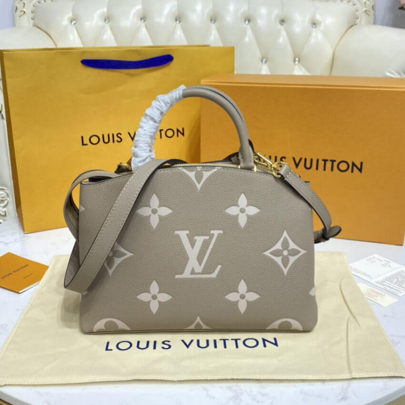 Louis Vuitton Bicolor Monogram Empreinte Leather Petit Palais M58914-6