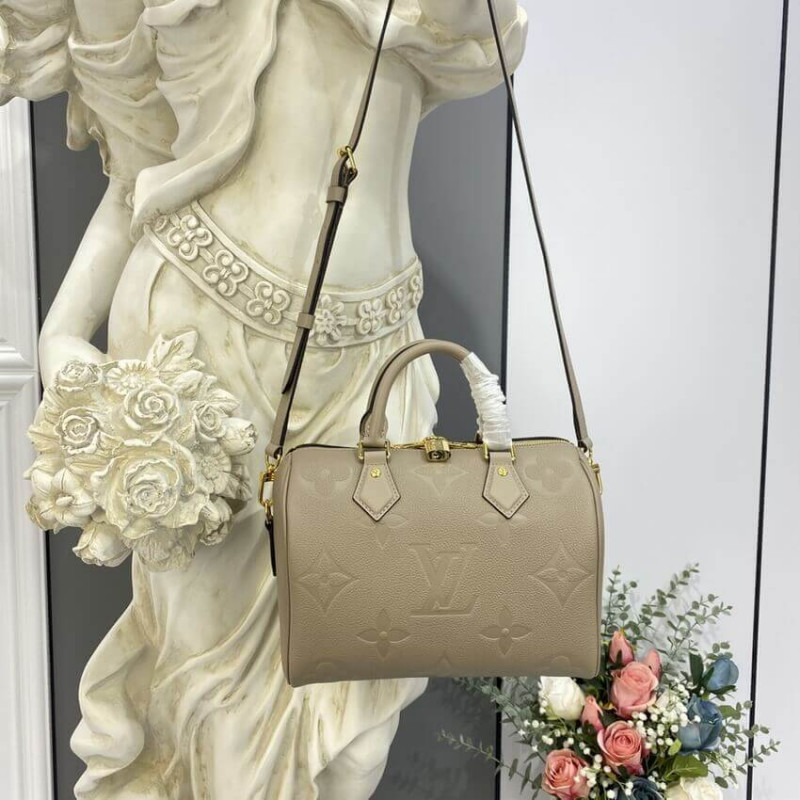 Louis Vuitton Monogram Empreinte Speedy Bandouliere 25 M59273-1