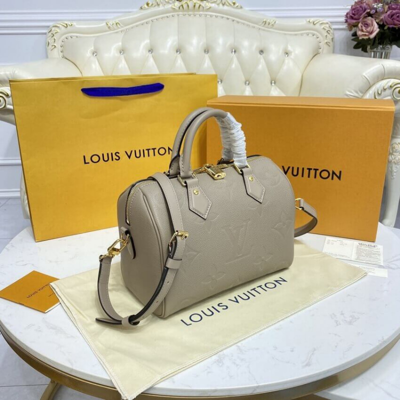 Louis Vuitton Monogram Empreinte Speedy Bandouliere 25 M59273-4