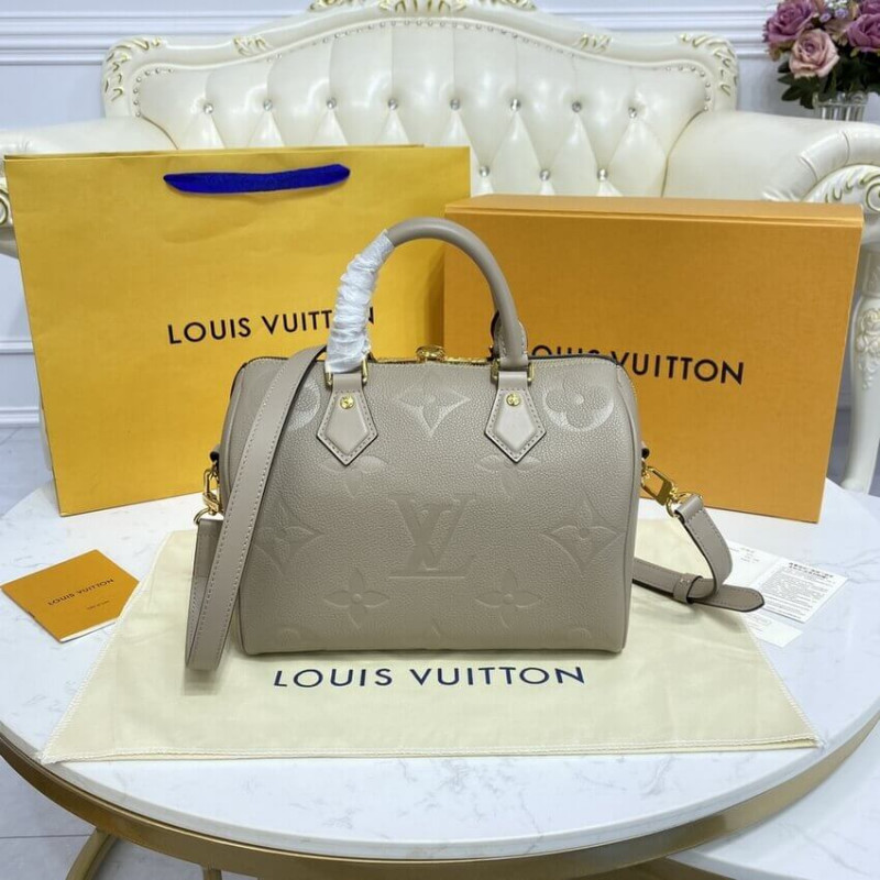 Louis Vuitton Monogram Empreinte Speedy Bandouliere 25 M59273-5