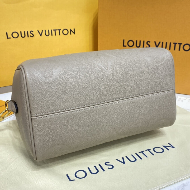 Louis Vuitton Monogram Empreinte Speedy Bandouliere 25 M59273-6