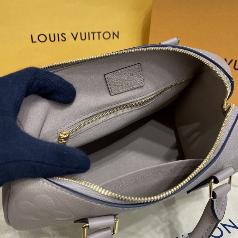 Louis Vuitton Monogram Empreinte Speedy Bandouliere 25 M59273-14