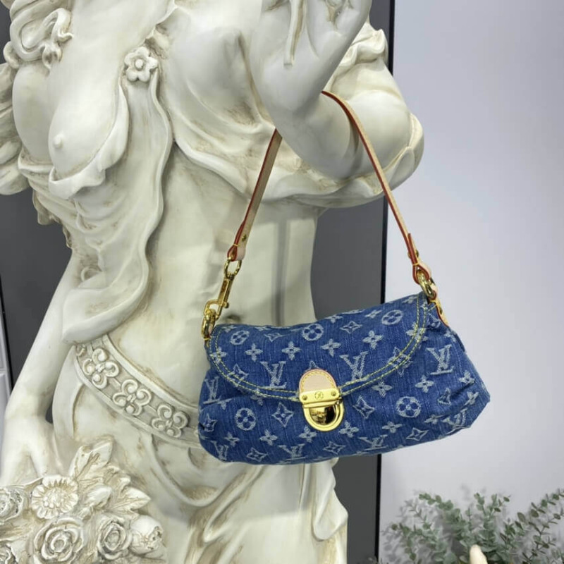 Louis Vuitton Monogram Denim Mini Plategy M95050-4