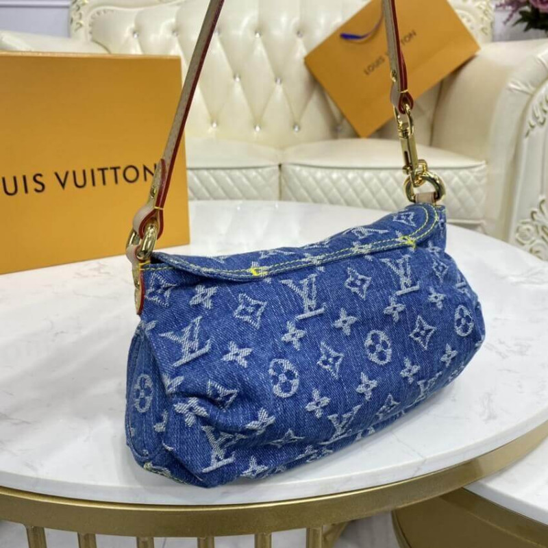 Louis Vuitton Monogram Denim Mini Plategy M95050-7