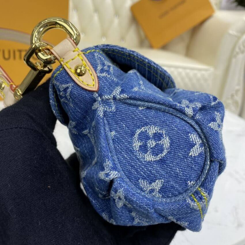Louis Vuitton Monogram Denim Mini Plategy M95050-9
