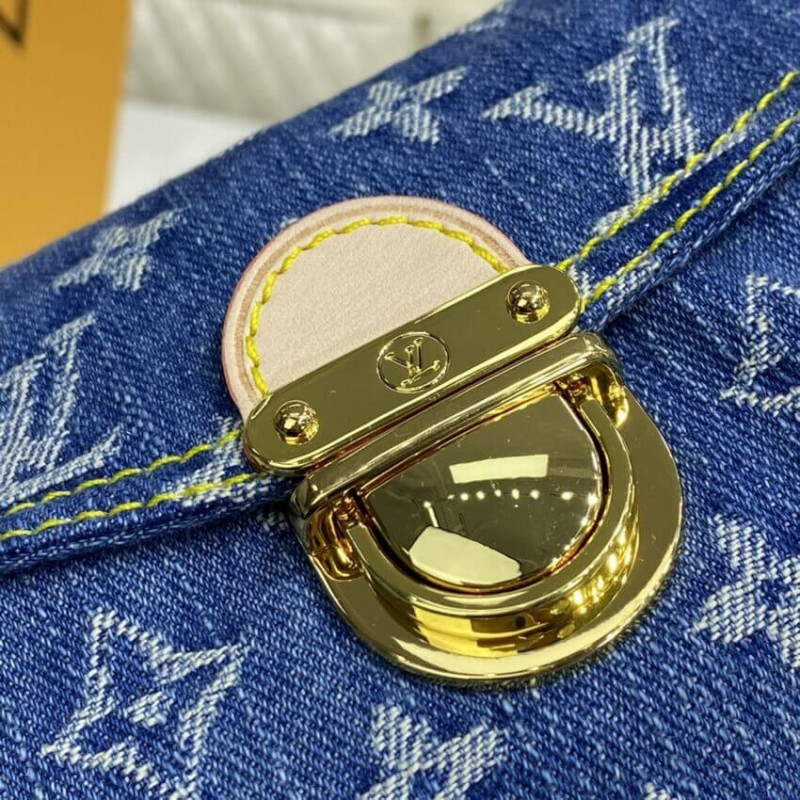 Louis Vuitton Monogram Denim Mini Plategy M95050-10