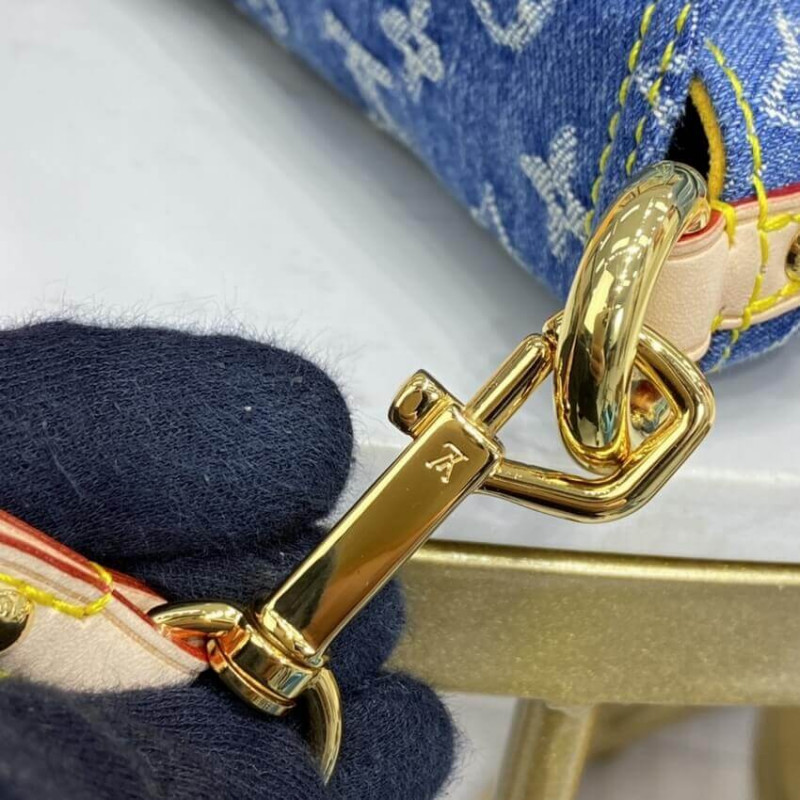 Louis Vuitton Monogram Denim Mini Plategy M95050-11
