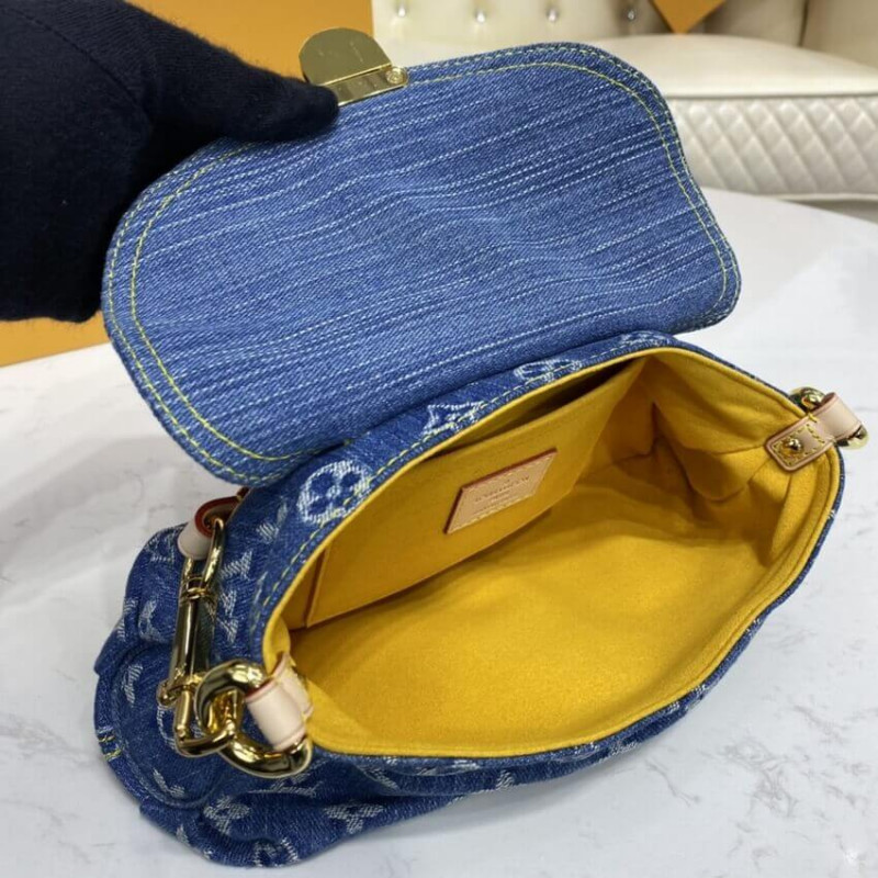 Louis Vuitton Monogram Denim Mini Plategy M95050-15