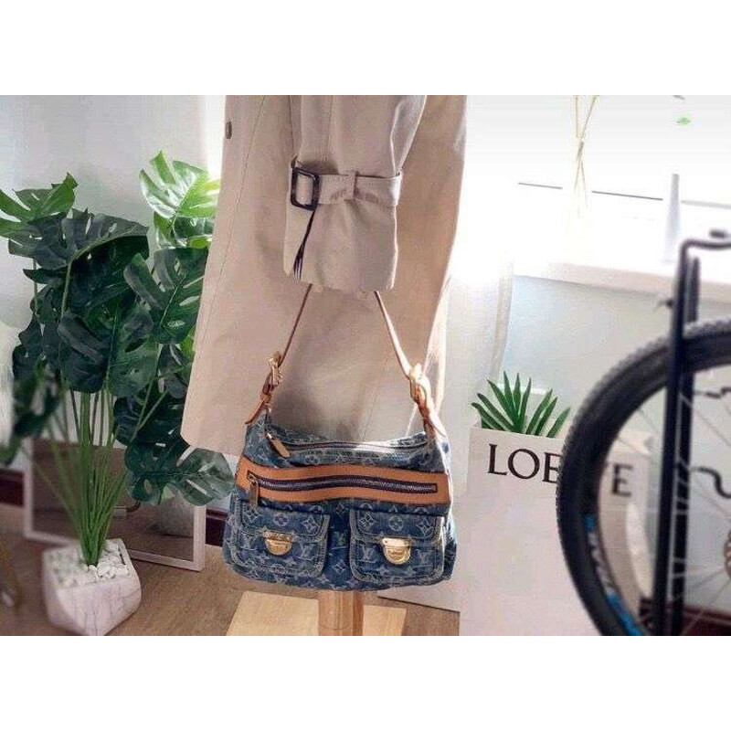 Louis Vuitton Monogram Denim Buggy PM M95049-3