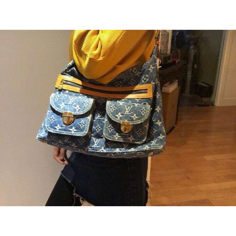 Louis Vuitton Monogram Denim Buggy PM M95049-4