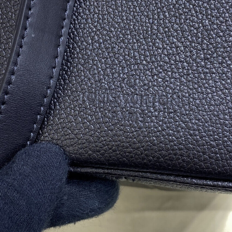 Louis Vuitton Monogram Empreinte Speedy Bandouliere 25 Black-8