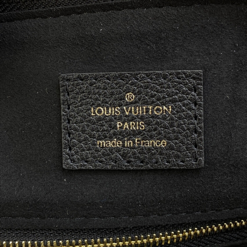 Louis Vuitton Monogram Empreinte Speedy Bandouliere 25 Black-11