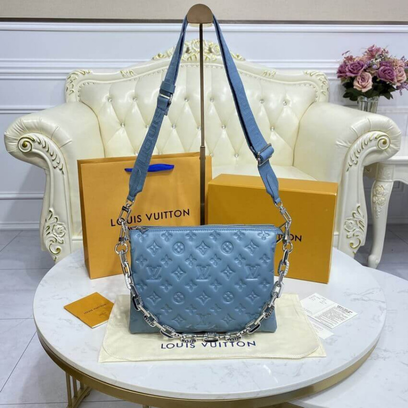 Louis Vuitton Coussin PM M58699 Bleu Glacier-2