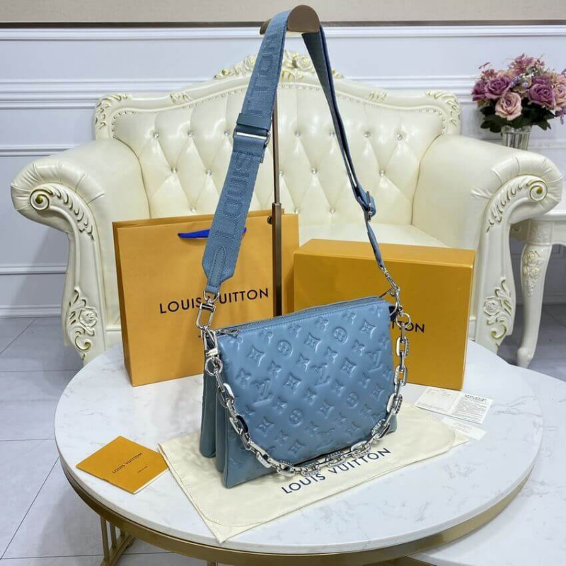 Louis Vuitton Coussin PM M58699 Bleu Glacier-3