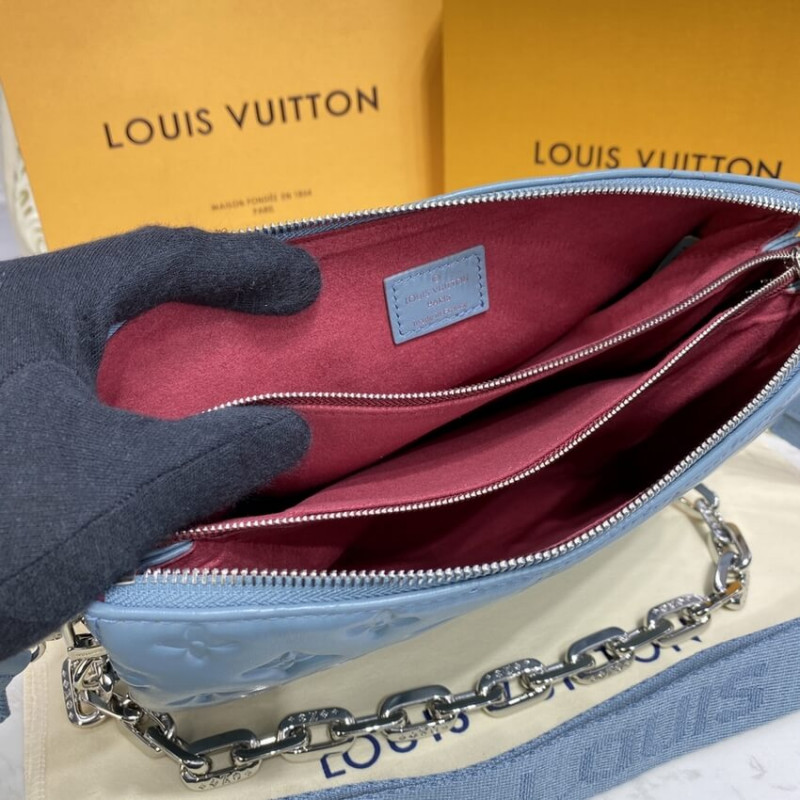 Louis Vuitton Coussin PM M58699 Bleu Glacier-13