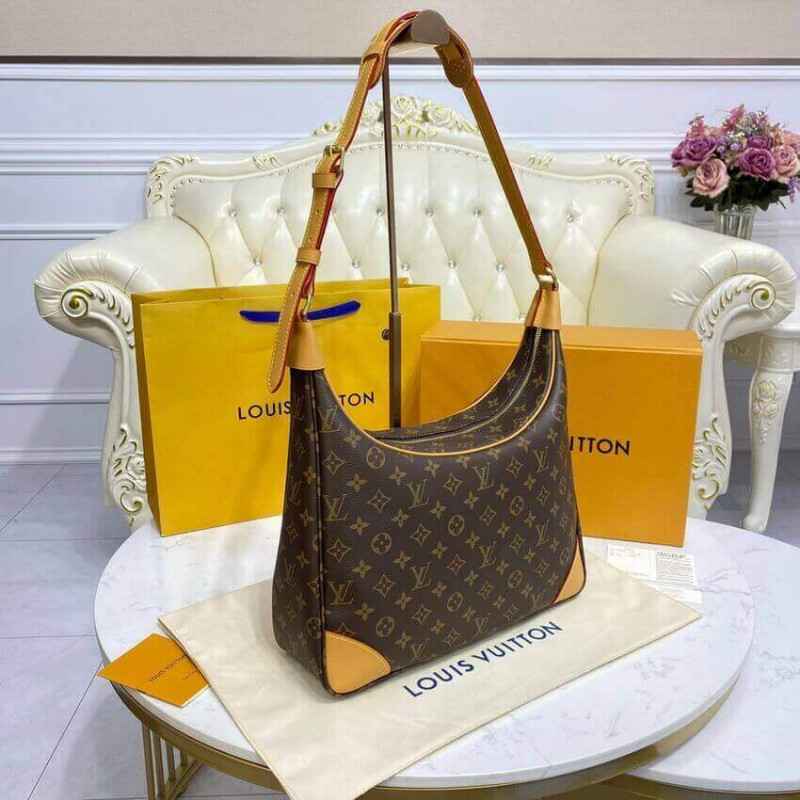 Louis Vuitton Monogram Boulogne 35 Shoulder Bolsa M51260-6