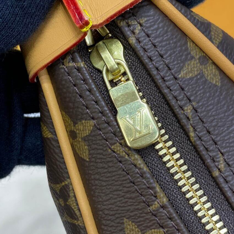 Louis Vuitton Monogram Boulogne 35 Shoulder Bolsa M51260-12