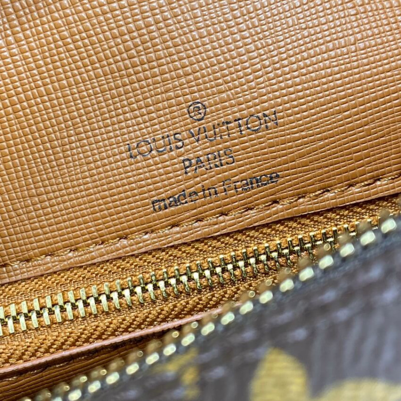 Louis Vuitton Monogram Boulogne 35 Shoulder Bolsa M51260-17