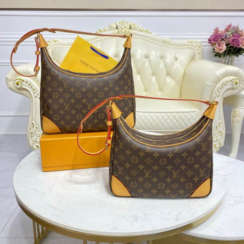 Louis Vuitton Monogram Boulogne 35 Shoulder Bolsa M51260-20