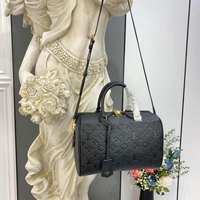 Louis Vuitton Monogram Empreinte Speedy Bandouliere 30 M42406-3