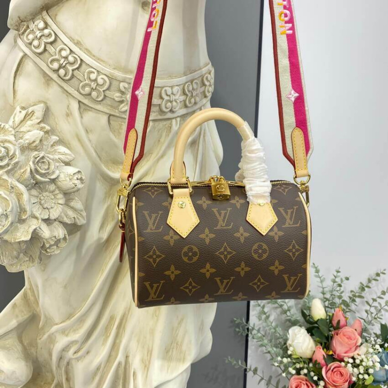 Louis Vuitton Monogram Speedy Bandouliere 20 M45948 FUCHSIA-2